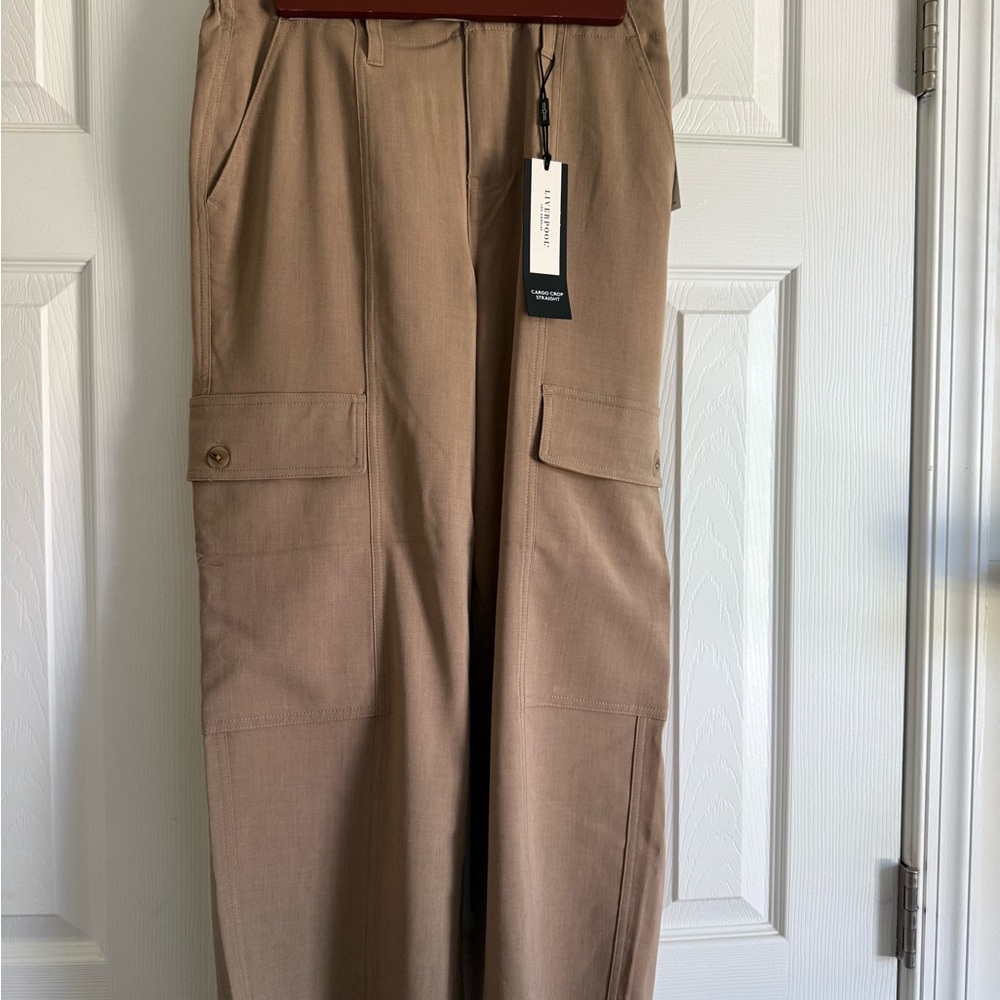 Liverpool Jeans Company Tan Cargo Pants